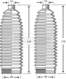 Borg & Beck BSG3219 - Jeu de joints-soufflets, direction droxauto.com