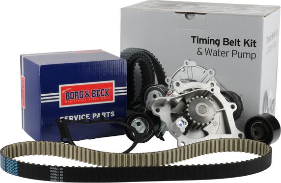 Borg & Beck BTW1084 - Pompe à eau + kit de courroie de distribution droxauto.com