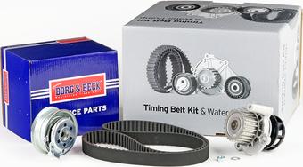 Borg & Beck BTW1027 - Pompe à eau + kit de courroie de distribution droxauto.com