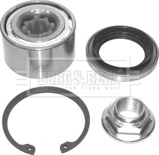Borg & Beck BWK690 - Kit de roulements de roue droxauto.com