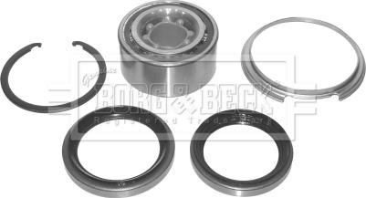 Borg & Beck BWK672 - Kit de roulements de roue droxauto.com