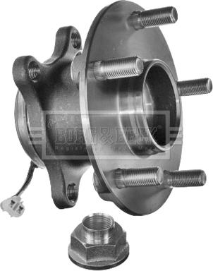 Borg & Beck BWK1451 - Kit de roulements de roue droxauto.com