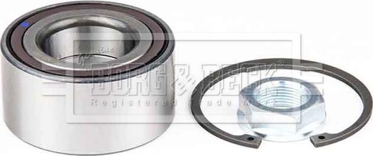Borg & Beck BWK1563 - Kit de roulements de roue droxauto.com