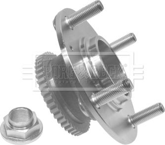 Borg & Beck BWK1025 - Kit de roulements de roue droxauto.com