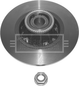 Borg & Beck BWK1073 - Kit de roulements de roue droxauto.com