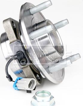 Borg & Beck BWK1192 - Kit de roulements de roue droxauto.com