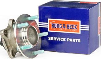 Borg & Beck BWK1187 - Kit de roulements de roue droxauto.com