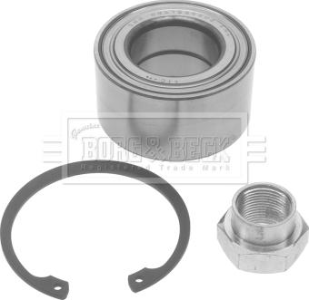Borg & Beck BWK342 - Kit de roulements de roue droxauto.com