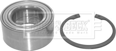 Borg & Beck BWK376 - Kit de roulements de roue droxauto.com