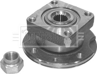 Borg & Beck BWK208 - Kit de roulements de roue droxauto.com
