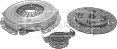 Borg & Beck HK9421 - Kit d'embrayage droxauto.com