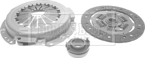 Borg & Beck HK9012 - Kit d'embrayage droxauto.com