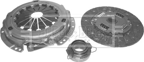 Borg & Beck HK9375 - Kit d'embrayage droxauto.com