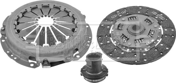 Borg & Beck HK6076 - Kit d'embrayage droxauto.com