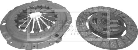 Borg & Beck HK6847 - Kit d'embrayage droxauto.com
