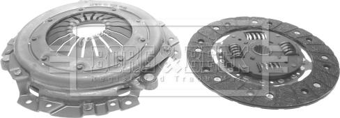 Borg & Beck HK6725 - Kit d'embrayage droxauto.com