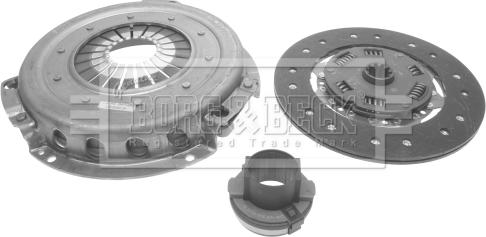 Borg & Beck HK8919 - Kit d'embrayage droxauto.com