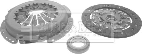 Borg & Beck HK8929 - Kit d'embrayage droxauto.com