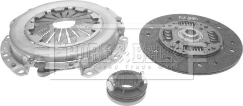 Borg & Beck HK2449 - Kit d'embrayage droxauto.com