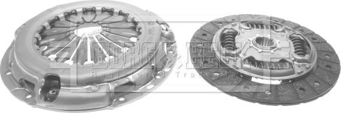 Borg & Beck HK2441 - Kit d'embrayage droxauto.com