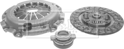 Borg & Beck HK2458 - Kit d'embrayage droxauto.com
