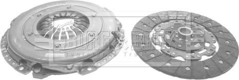 Borg & Beck HK2435 - Kit d'embrayage droxauto.com