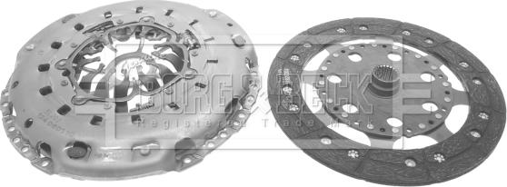 Borg & Beck HK2595 - Kit d'embrayage droxauto.com