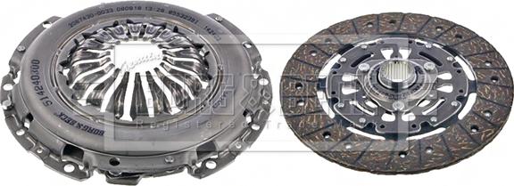 Borg & Beck HK2643 - Kit d'embrayage droxauto.com