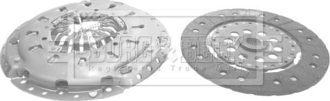 Borg & Beck HK2033 - Kit d'embrayage droxauto.com