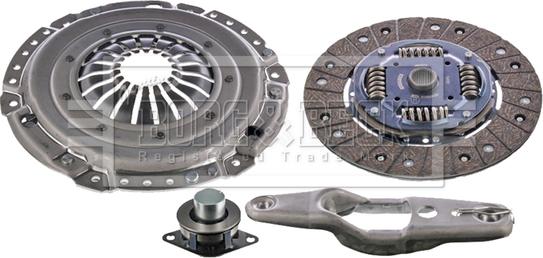 Borg & Beck HK2846 - Kit d'embrayage droxauto.com