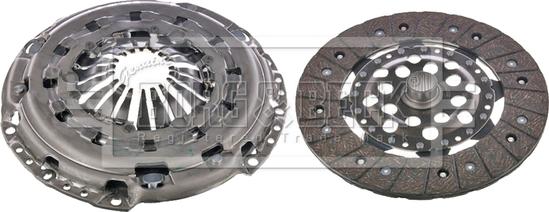 Borg & Beck HK2847 - Kit d'embrayage droxauto.com