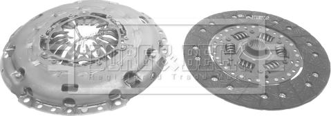Borg & Beck HK2311 - Kit d'embrayage droxauto.com