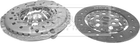 Borg & Beck HK2282 - Kit d'embrayage droxauto.com