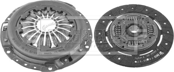 Borg & Beck HK2790 - Kit d'embrayage droxauto.com