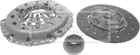 Borg & Beck HK7879 - Kit d'embrayage droxauto.com