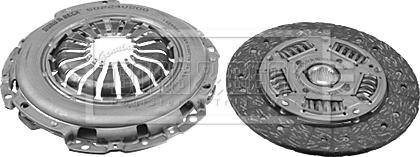 Borg & Beck HKR1009 - Kit d'embrayage droxauto.com