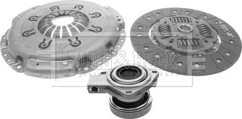 Borg & Beck HKT1434 - Kit d'embrayage droxauto.com