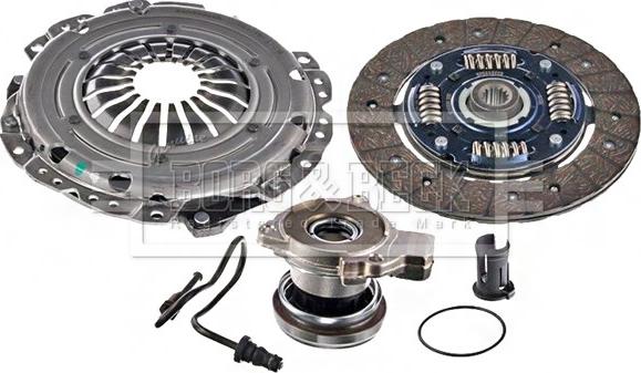 Borg & Beck HKT1421 - Kit d'embrayage droxauto.com