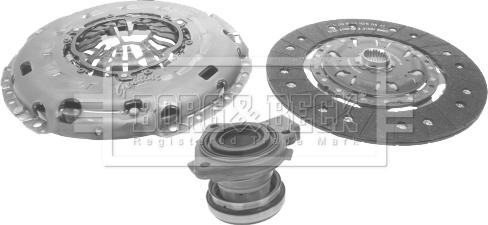Borg & Beck HKT1559 - Kit d'embrayage droxauto.com
