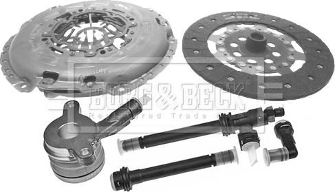Borg & Beck HKT1560 - Kit d'embrayage droxauto.com