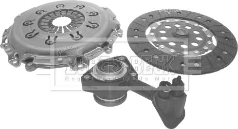 Borg & Beck HKT1510 - Kit d'embrayage droxauto.com