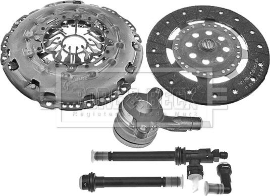 Borg & Beck HKT1530 - Kit d'embrayage droxauto.com