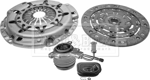 Borg & Beck HKT1012 - Kit d'embrayage droxauto.com