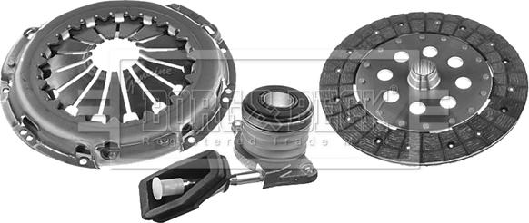 Borg & Beck HKT1191 - Kit d'embrayage droxauto.com