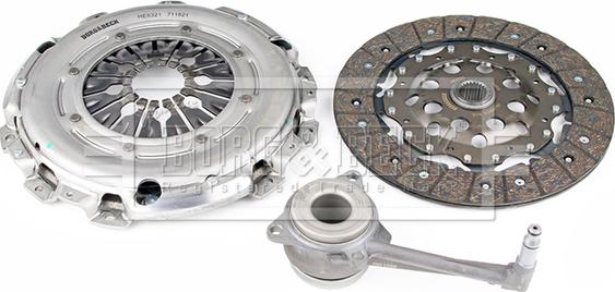 Borg & Beck HKT1165 - Kit d'embrayage droxauto.com