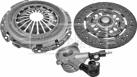 Borg & Beck HKT1113 - Kit d'embrayage droxauto.com