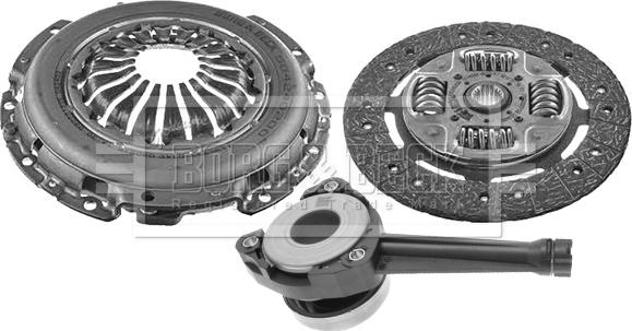 Borg & Beck HKT1391 - Kit d'embrayage droxauto.com