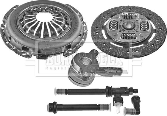 Borg & Beck HKT1392 - Kit d'embrayage droxauto.com