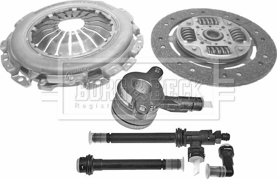 Borg & Beck HKT1353 - Kit d'embrayage droxauto.com