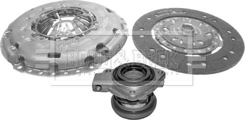 Borg & Beck HKT1335 - Kit d'embrayage droxauto.com
